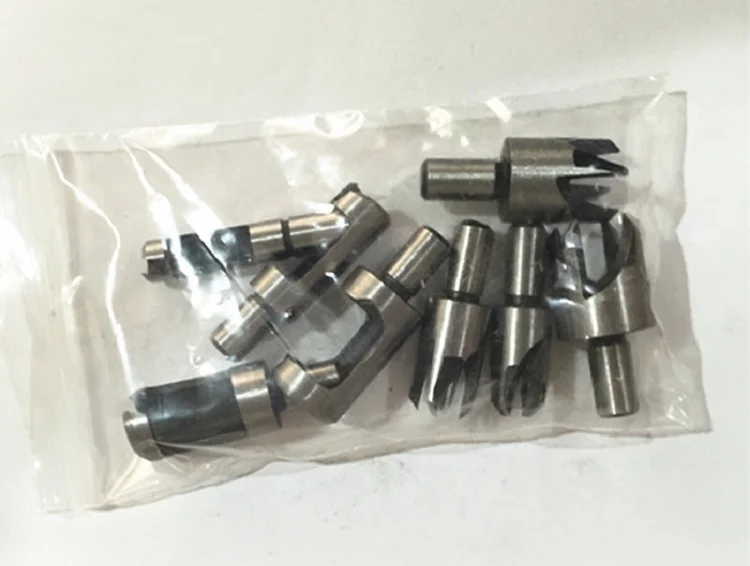 NEW 8 PCS bằng gỗ mộc cắm máy cắt Straight & côn claw loại Drill Bit Set 6mm 10mm 13mm 16mm cắm gỗ Vòng Shank 8mm