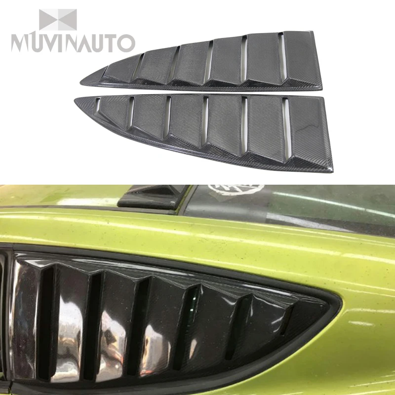 

For HYUNDAI Genesis carbon Shutter Back Window Laurence Cool Modified Right and Right Carbon Fiber Back Window Shutter