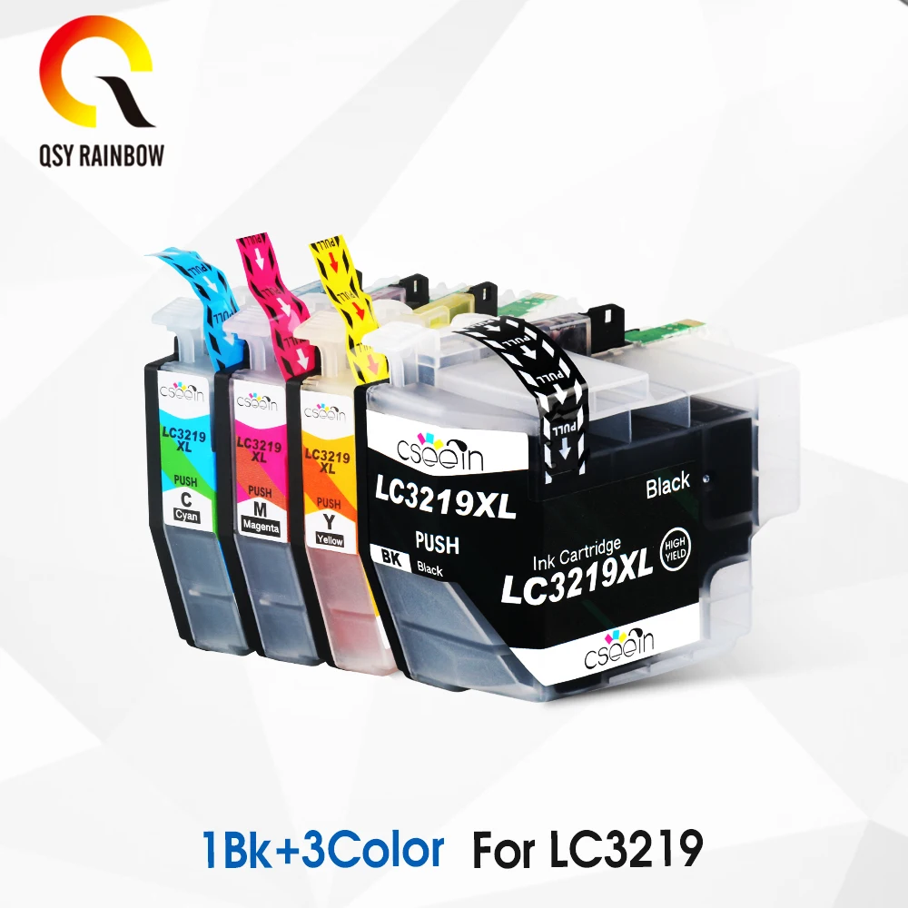 QSYRAINBOW 3219XL Ink Cartridge For Brother LC3219 3219 XL Compatible MFC J5330DW J5335DW J5730DW J5930DW J6530DW Printer