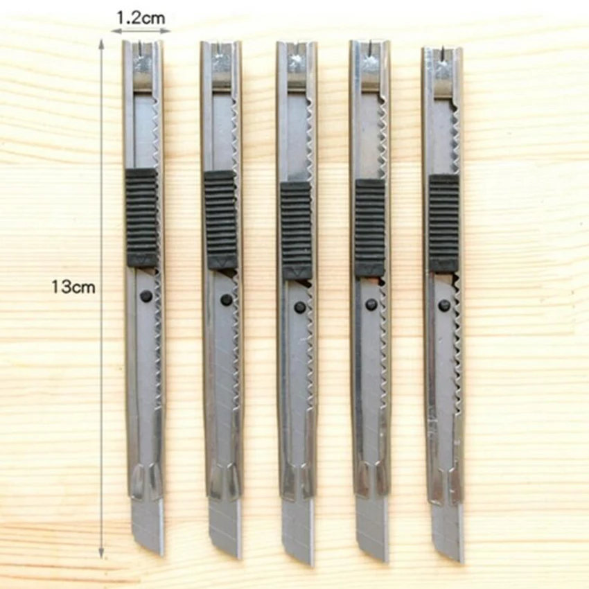1 Buah Perlengkapan Seni Pisau Utilitas Kertas dan Pisau Kantor Diy Pisau Pemotong Seni Alat Tulis Alat Sekolah Pemotong Kertas