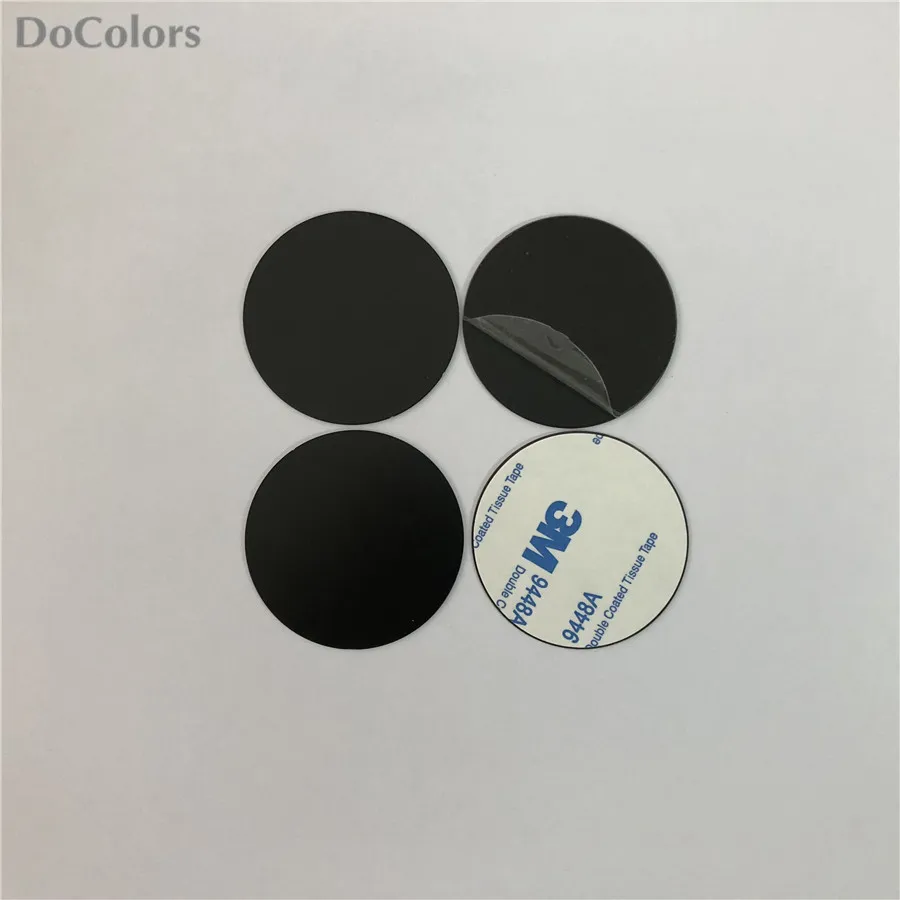 DoColors Metal Plate Circular Square Iron Plate With 3M adhensive Specially Used For Magnetic Car Phone Holder Auto Accessory