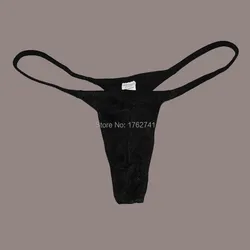 Sexy Guy Swimwear Men's Shiny Micro Thongs Underwear  Bikini Pants Drawbench G-String Tangas Male Underwear