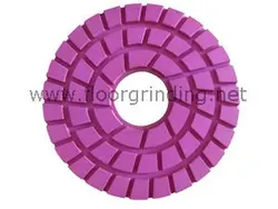 7 pcs of 9'' 230mm NCCTEC marble granite polishing pad | thickness 10mm | hole diameter 45mm | grit 50-3000 | class AA quality