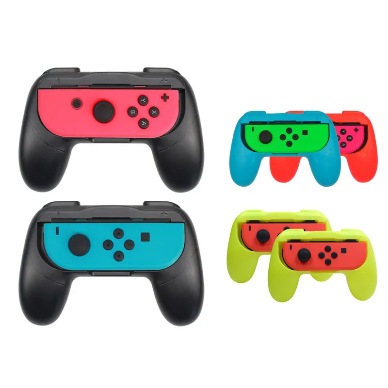 Joycon-Soporte de mango de juego para Nintendo Switch, funda de agarre de mano para controlador Oled /NS Joy-Con