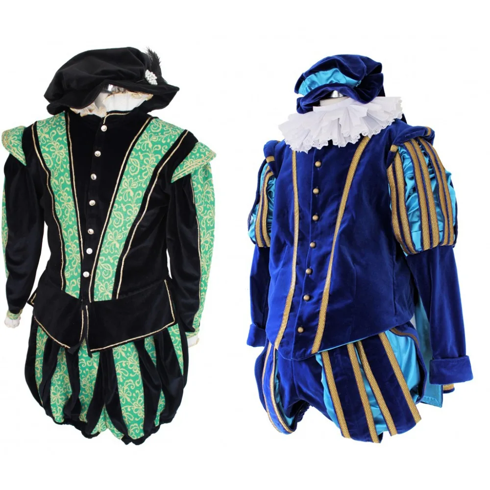 

Cosplaydiy Men's Tudor Elizabethan Costume Medieval Renaissance Tudor Elizabethan Cosplay Costume L320