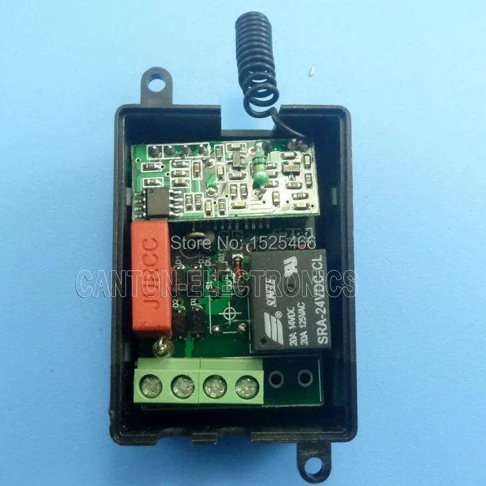 

AK022 433Mhz AC 220V Wireless RF Relay Learning code Receiver for EV1527 PT2262 ASK OOK