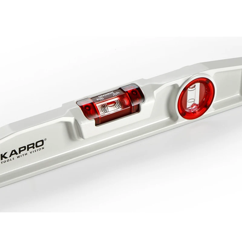 KAPRO Độ Chính Xác Cao Tầm 40/60/80Cm Nặng Hợp Kim Nhôm Độ Đo Thước Đỏ Tinh Thần Bong Bóng đo Độ Nhạc Cụ