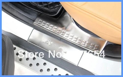 Higher star stailness steel 8pcs car Door Sills decoration plate pedal scuff protective bar for MITSUBISHI ASX 2012-2016