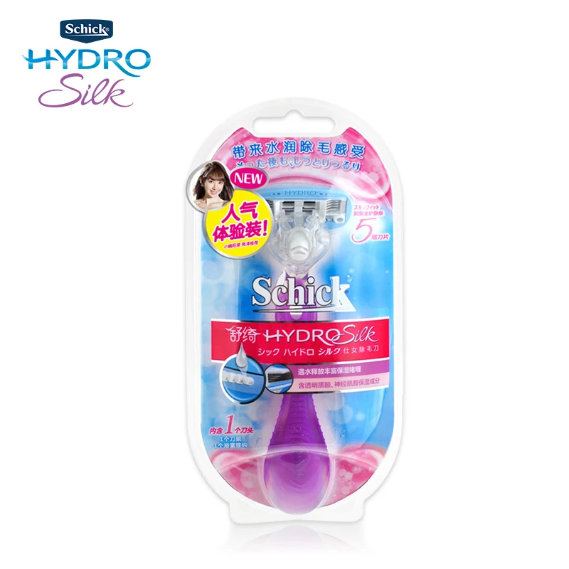 Meg nem látott schick hydrosilk Nők haja Unalmas Borotva Hölgy Srác kézi beste epilator Elárusítónő Előrehaladt Nedvesség hydratation amelioree