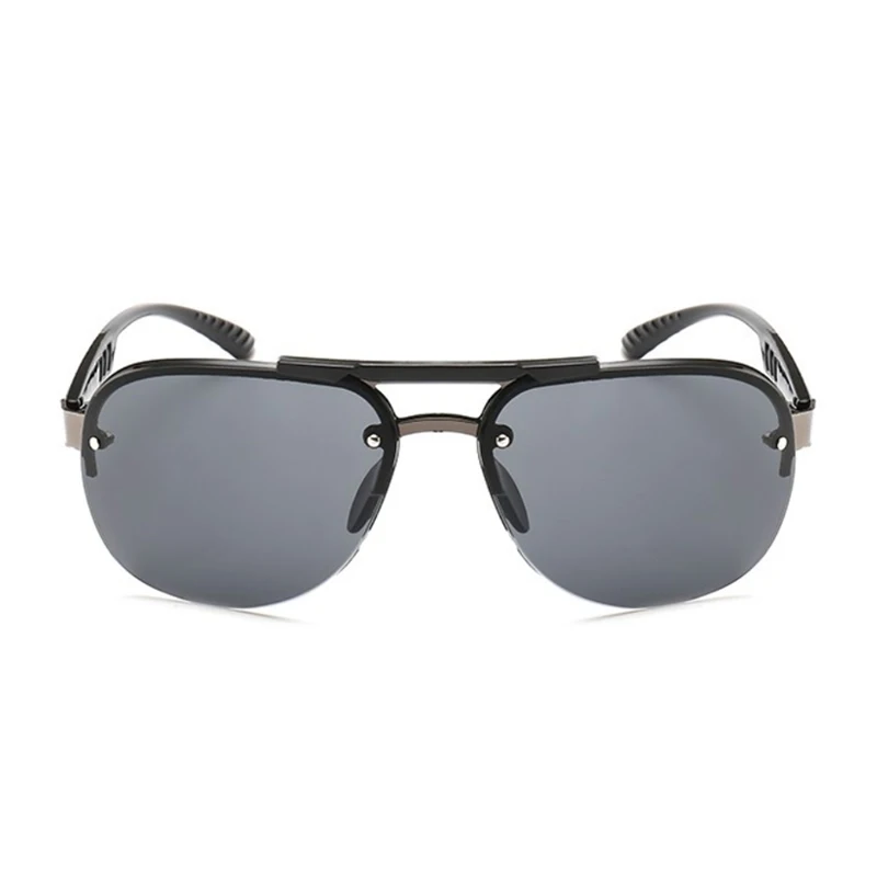 แว่นตากันแดดผู้ชาย/ผู้หญิงยี่ห้อ Designer Retro แว่นตา Sun สำหรับหญิง Pilot แว่นตาวินเทจหญิงสีดำ