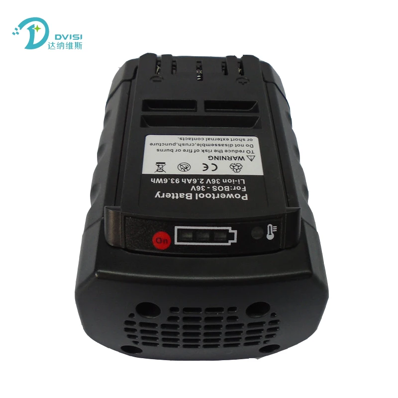 DVISI 36 فولت 4000 مللي أمبير جديد قابلة للشحن ليثيوم أيون السلطة أداة تبديل البطارية لبوش 36 فولت BAT810 BAT836 BAT840 D-70771 2607336108