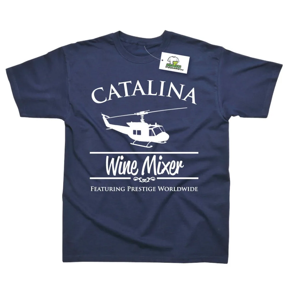 T Shirt Homme 2019 New Sleeve Harajuku Tops The Catalina Wine Mixer Inspired By Step Brothers Printed T-Shirt