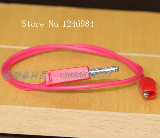 [SA]4MM Banana plug with medium alligator clip test leads 50cm long power cable diameter 0.75--50pcs/lot