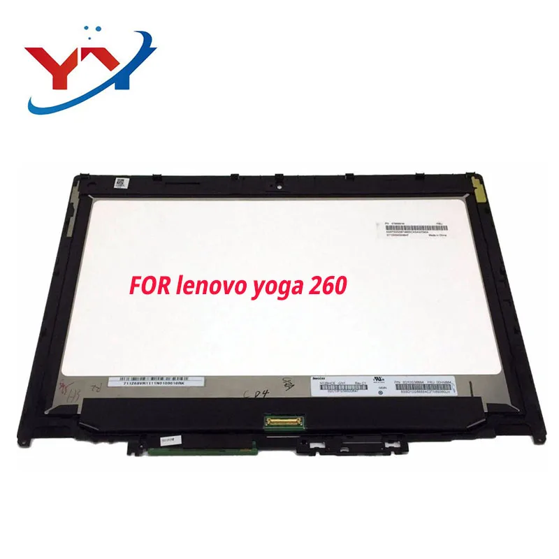 

12.5INCH MATRIX Tested For Lenovo Thinkpad Yoga 260 LCD Display Touch Laptop Screen Digitizer Assembly FHD and HD