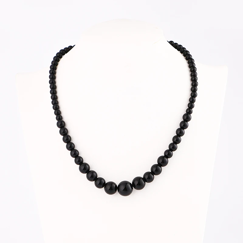 

Necklace Unique Natural Obsidian Pendant Choker Necklace Women Men Black Stone Necklaces Lucky Love Crystal Power Jewelry