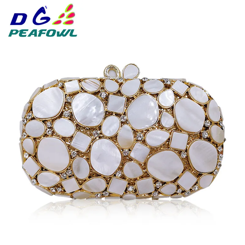 

White Marble Stone Metallic Hasp Women Sublimation Wallet Clutch Bag Wedding Day Package Bolsa Feminina Evening Bag