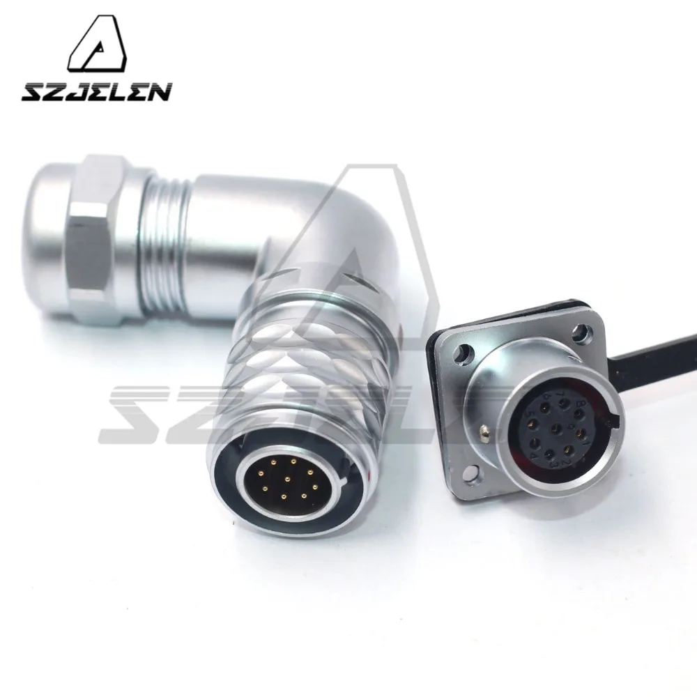 

WEIPU SF12 9pin Circular Wire Connector Male And Female 9 Pin Industrial Electrical Waterproof Connector Plug Socket IP67