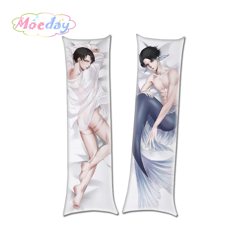 

Attack on Titan Eren Rival Levi Erwin Mens Pillowcases