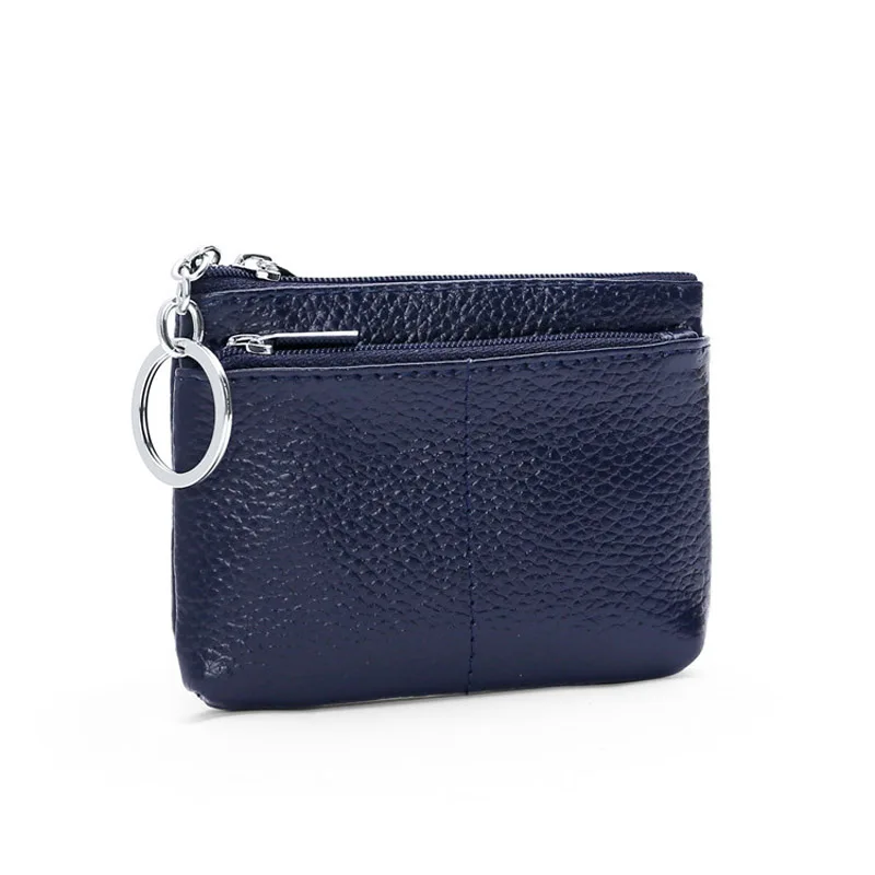 CICICUFF Genuine Leather Coin Purse Women Small Wallet Change Purses Children's Pocket Wallets Key Holder Mini Zipper Pouch