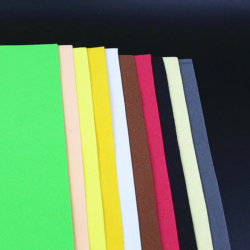 5 sheets razor fly foam fly tying 1mm ultra thin foam wings cut wrapped body EVA foam paper floating nymphs fly tying materials