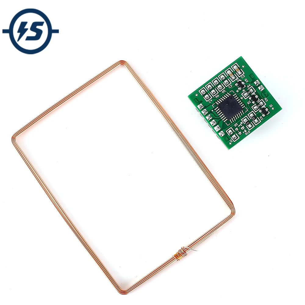 RFID Wireless Module 134.2KHz FDX-B EM4305 Reader UART Contactless Controller w/Antenna