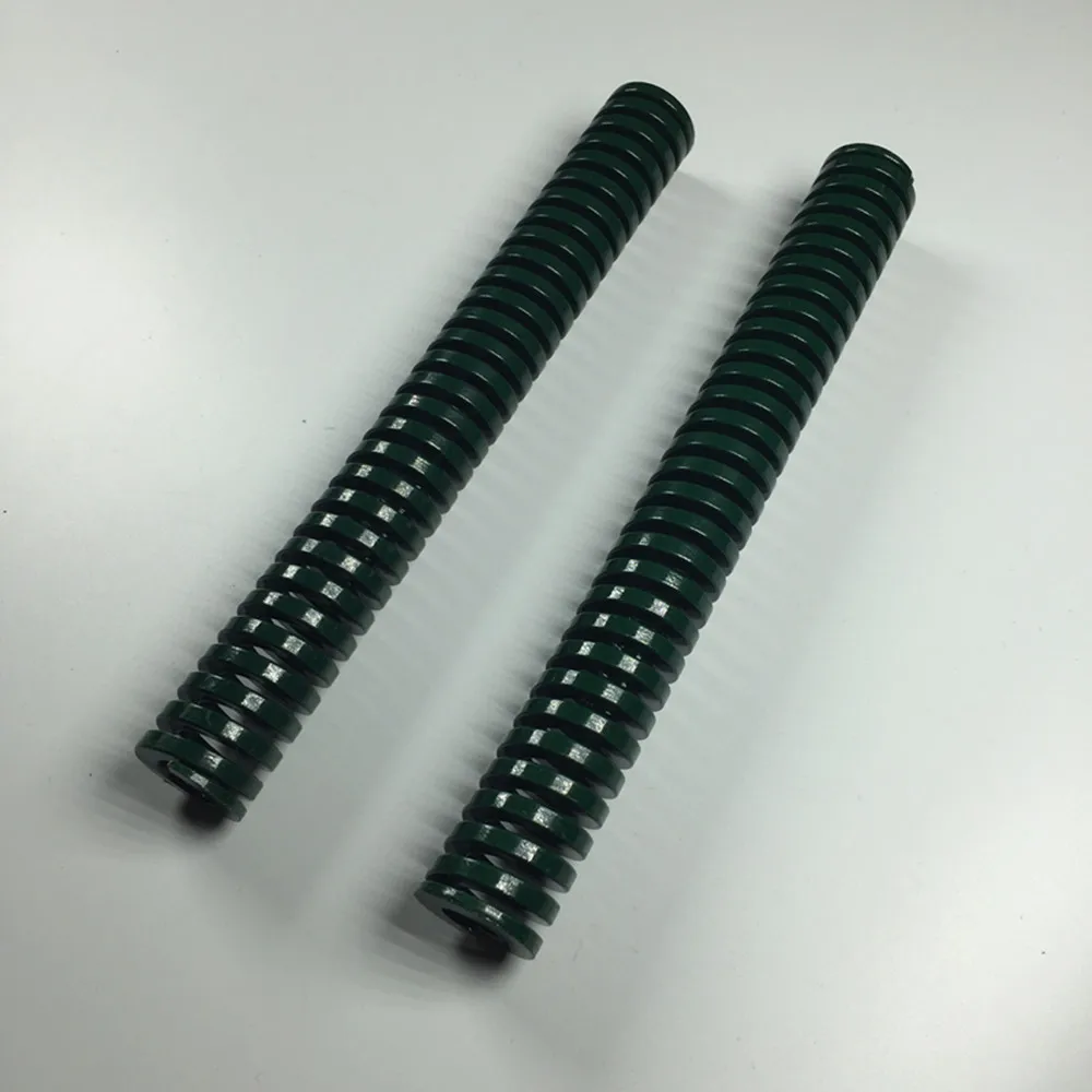 2Pcs 22 x 11 x 25/35/55/75/80/100/125mm Green Heavy Load Compression Die Spring