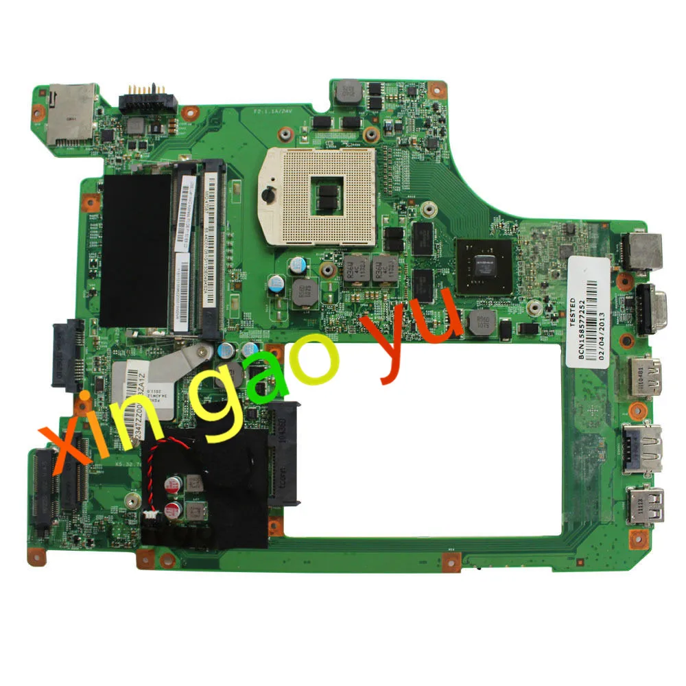 

48.4JW06.021 оригинальная материнская плата для ноутбука Lenovo B560 LA56 1 ГБ материнская плата HM55 DDR3 100% протестирована идеально