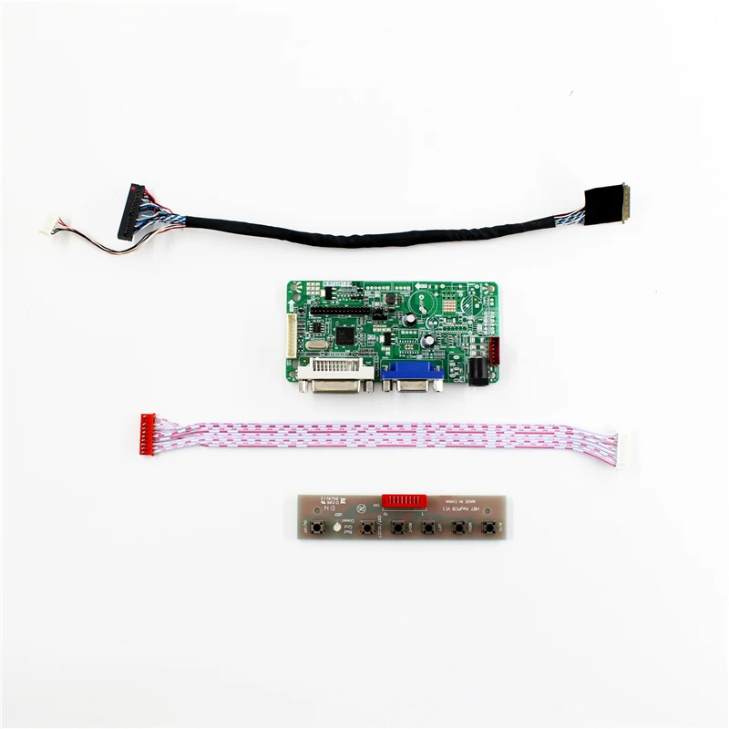 controller driver board rt2281 with DVI VGA support for 17.3 inch 1600x900 lcd panel B173RW01 V4 N173FGE-L21 B173RW01 V0 diy