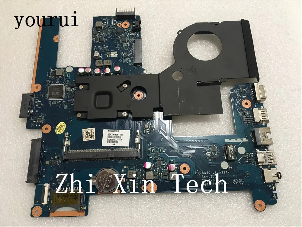 

yourui 787809-601 787809-501 787809-001 ZSO50 LA-A994P For HP 15-R 250 G3 256 G3 Laptop Motherboard N3540 CPU Test ok 100%