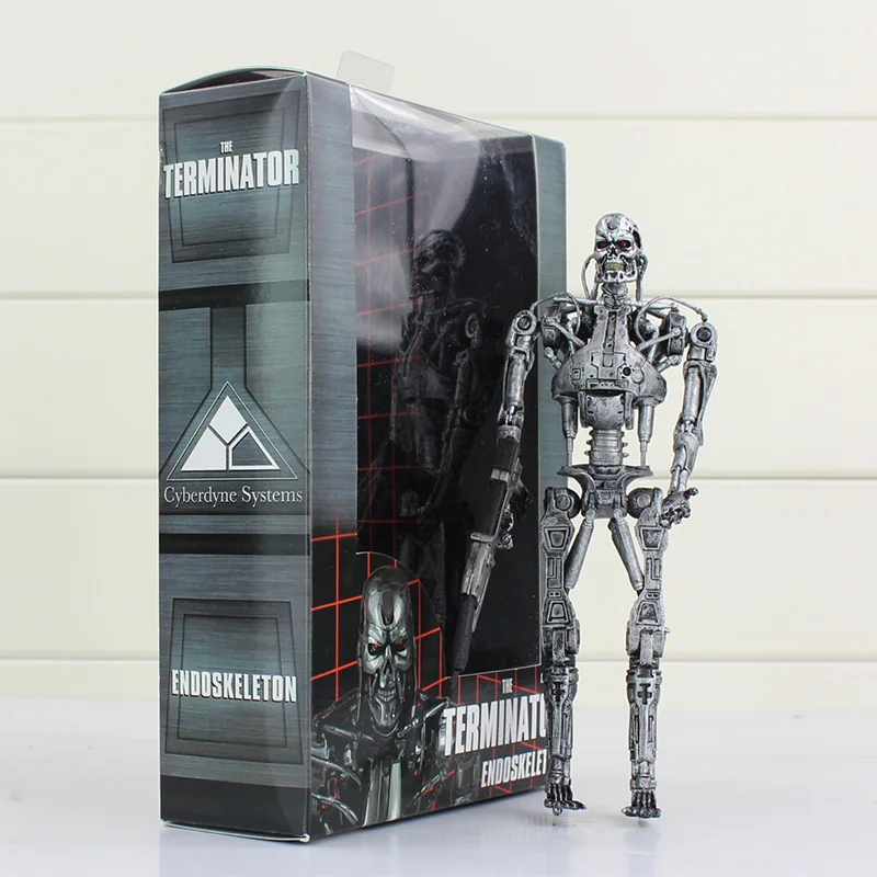 7.1'' 18cm The Terminator Endoskeleton PVC Action Figure Model Toys