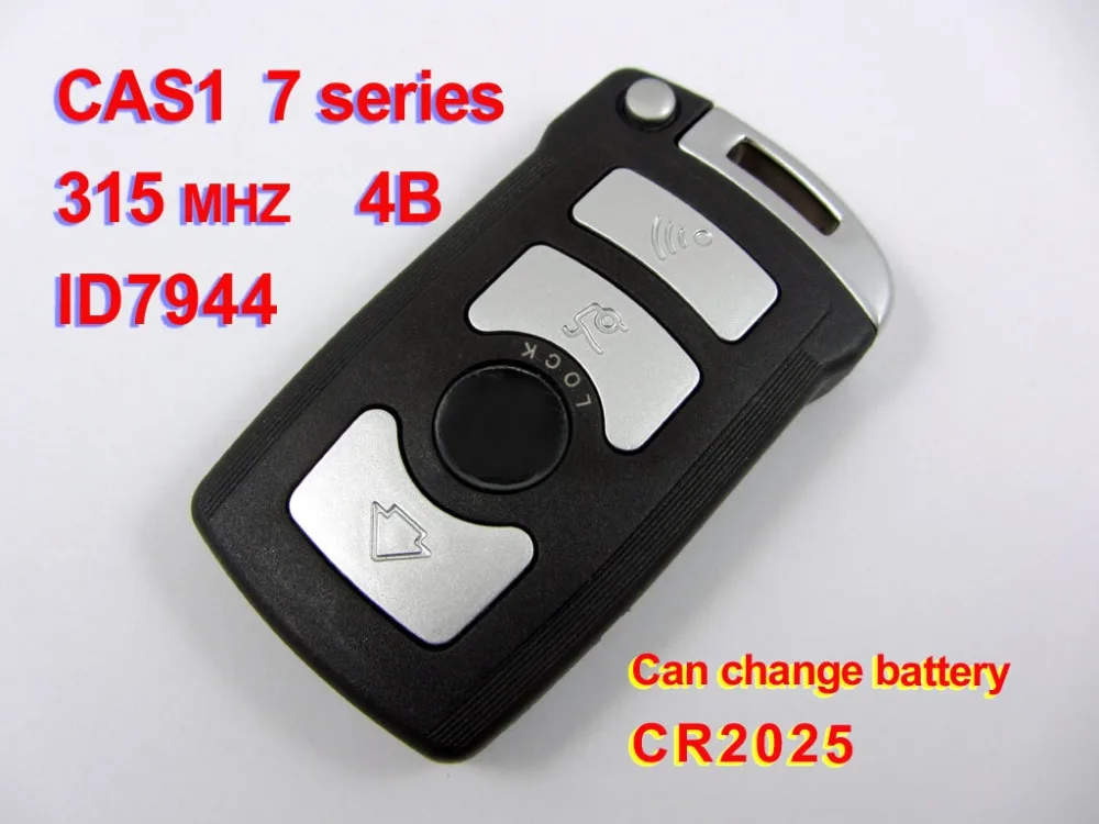 4 Button CAS1 smart remote key for BMW 7series 315MHZ With ID7944 chip(For E65 E66)