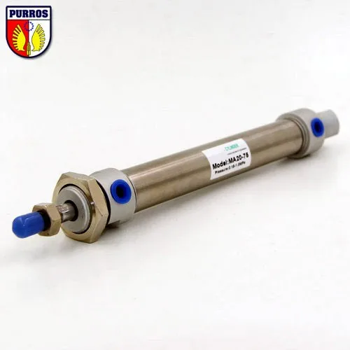 

MA 16 Mini Series Cylinder, Bore: 16mm, Stroke: 25/50/75/100/125/150/175mm