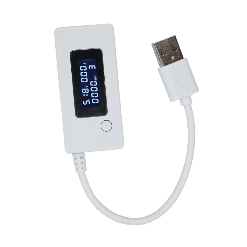 

LCD Dual USB Mini Voltage meter Current Detector battery capacity Tester Mobile Power USB Charger 40%OFF