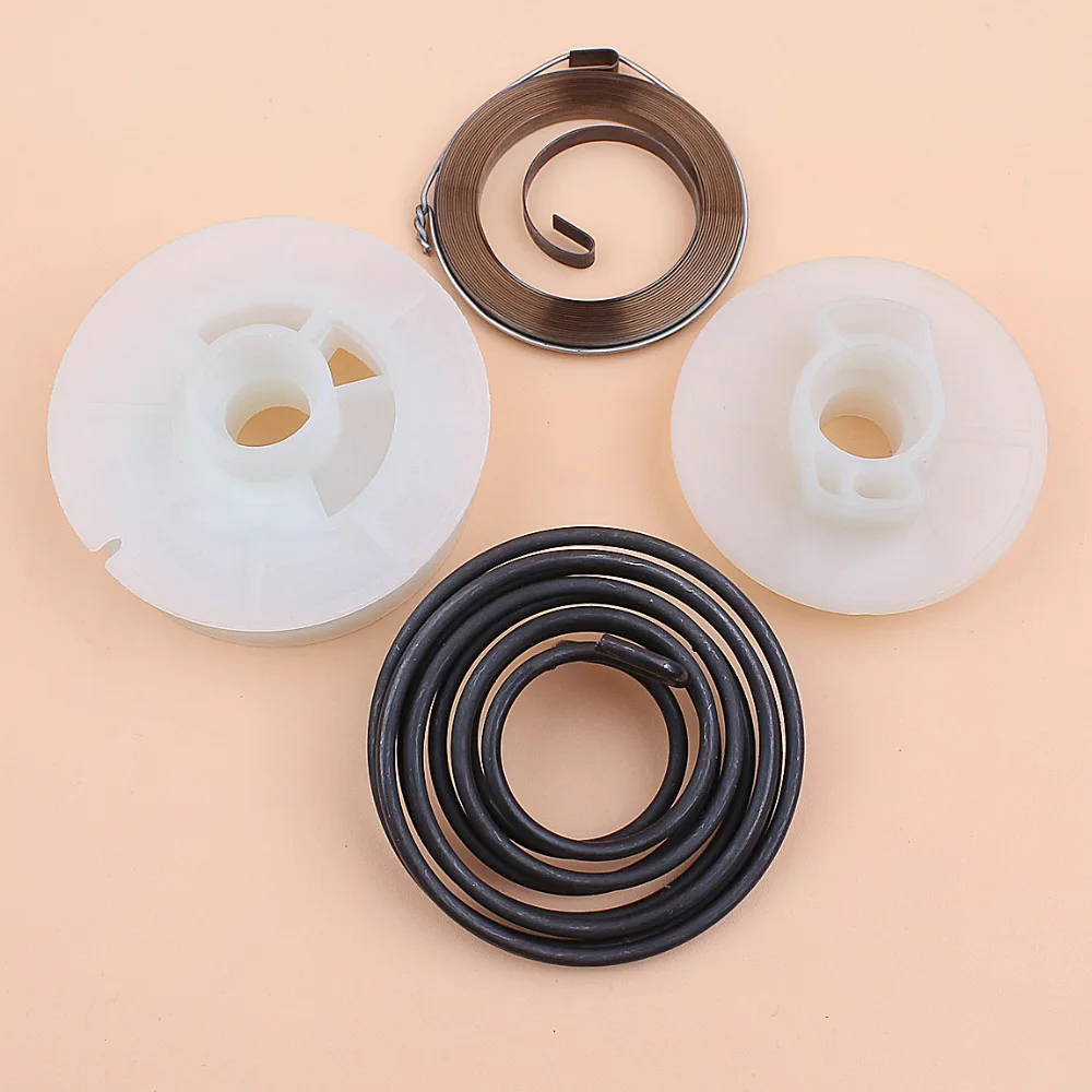 Recoil Starter Pulley Spring Repair Kit fit Husqvarn Trimmer 124L 125L 125LD 125E 128L 128LD 128 Brushcutter 544038802 545008087
