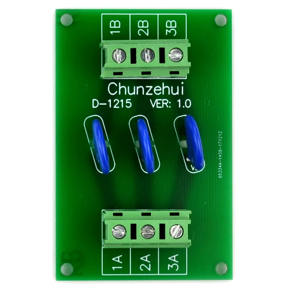 3 Channels Individual 60V SIOV Varistor Board, Surge Suppressor Protection SPD.