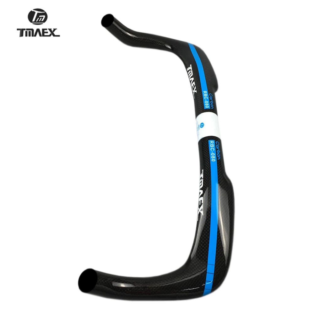 TMAEX-Full Road Carbon Handlebar, Rest Bar,TT Handlebar, Bike Parts,Bicycle Cycling Accessories, 31.8*380mm, 400mm, 420mm, 440mm