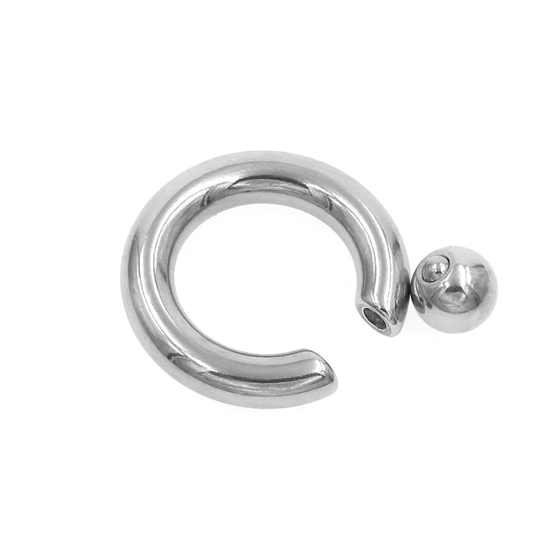 1Pc Mix Size Surgical Steel Captive Hoop Rings BCR Ring Eyebrow Tragus Ear Piercing Nose Closure Nipple Bar Lips Body Jewelry