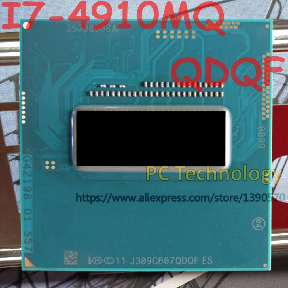 

Original Intel Core I7-4910MQ QS Version QDQF CPU I7 4910MQ processor 2.9GHz L3=8M Quad core free shipping ship out within 1 day