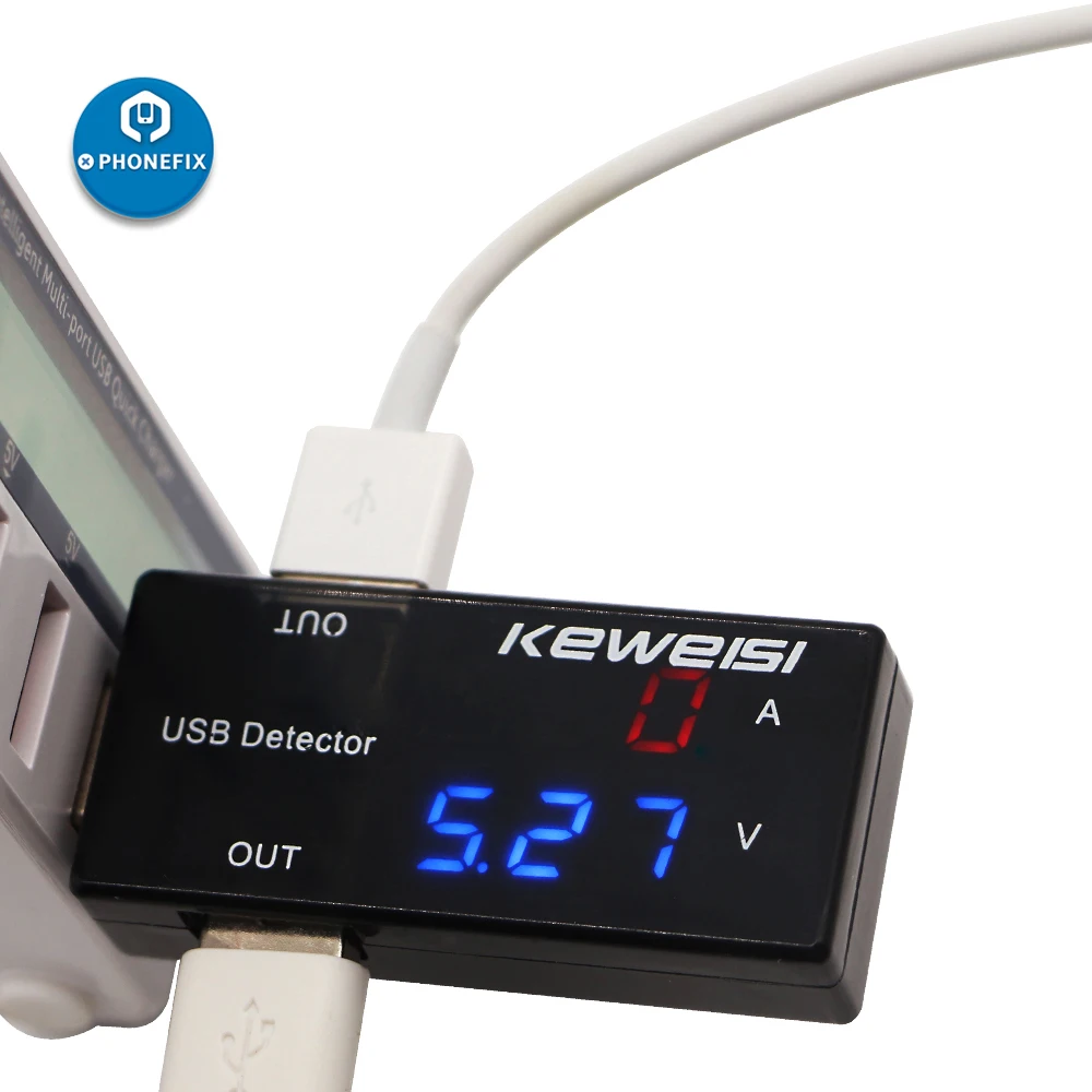 USB Charger Doctor Current Voltage Charging Detector Battery Voltmeter Ammeter Multimeter USB Tester Mobile Power Panel Monitor