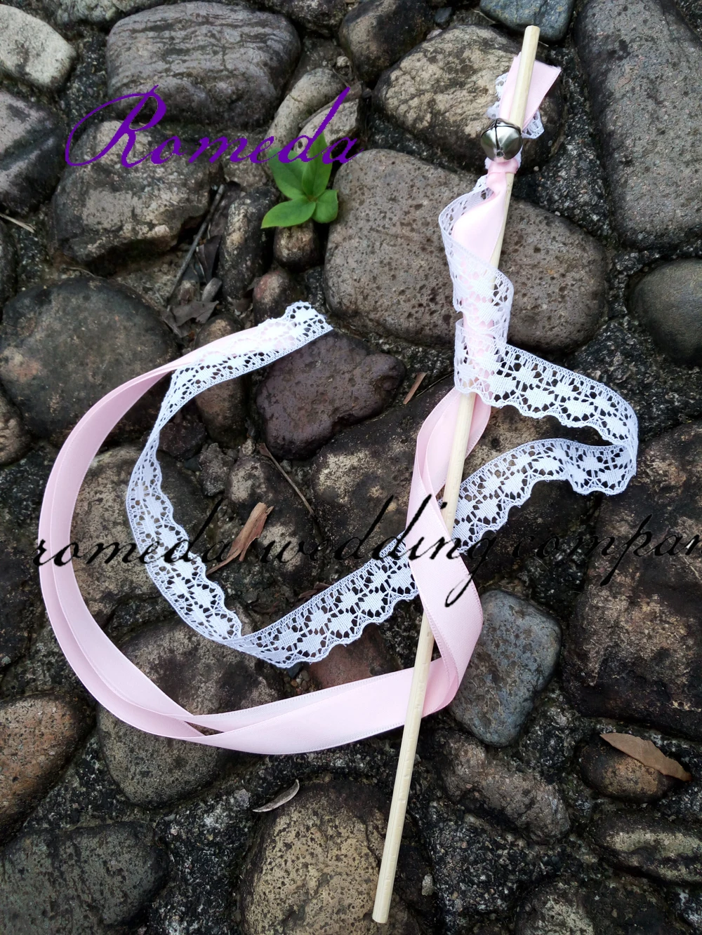 Style D New Arrived 3 Ribbons stick  lace wedding wands Pink Ribbon Birthday Party ,christamas ribbon Sparklers