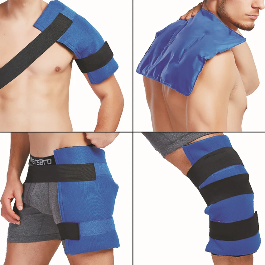 Multifunction Pain Relief Hot Cold Therapy Reusable Ice Bag Pack Wrap for knee Shoulder Back Muscle Waist Relaxing Health Care image 2