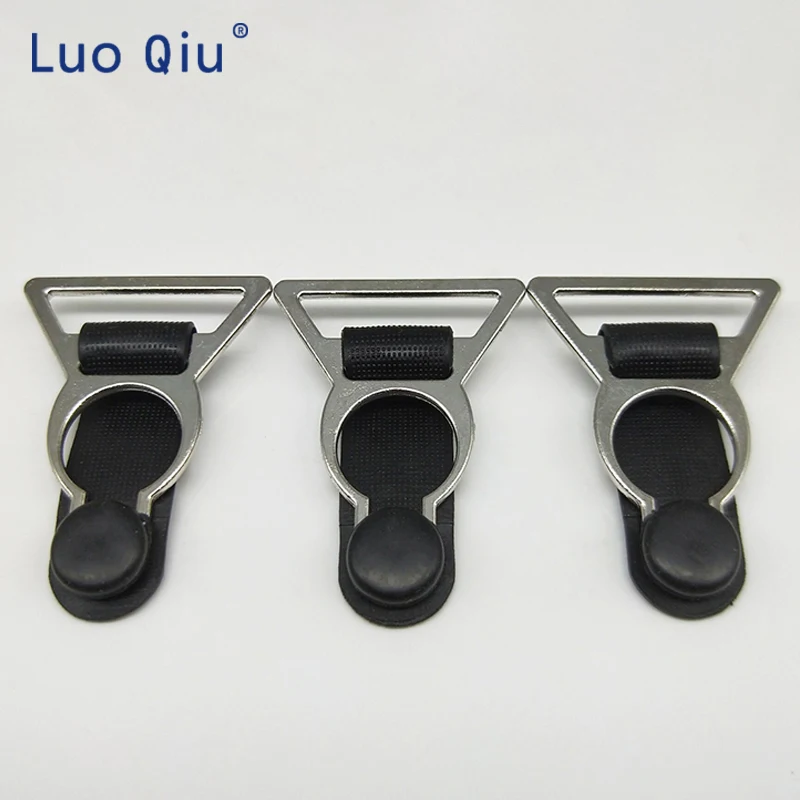 Sewing clips metal Metal+Plastic Garter Clips Removable buckle Garment Accessories Stockings 5 pcs/lot 25mm Luo Qiu