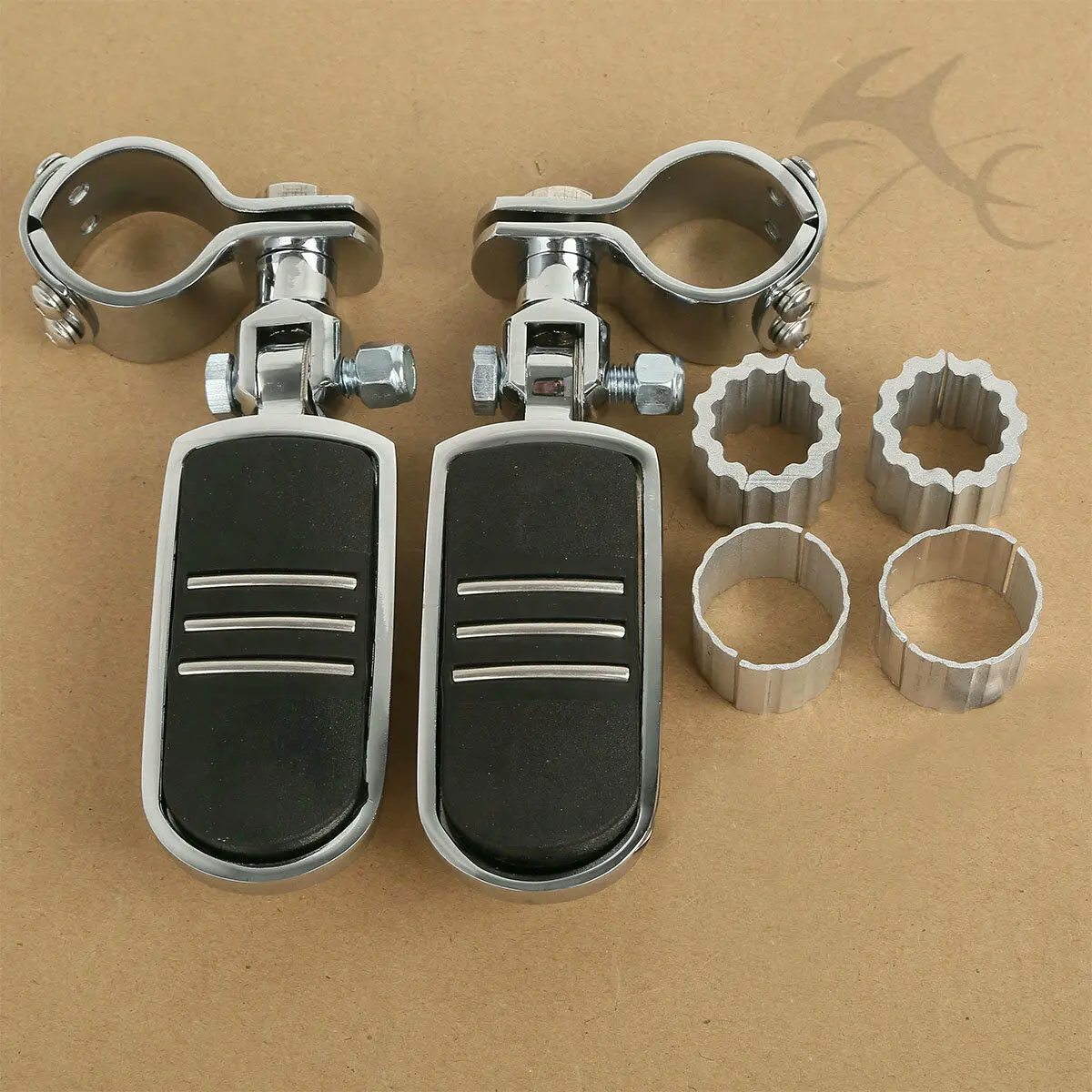 Motorcycle Universal 25mm 30mm 35mm Adjustable Highway Peg For GoldWing GL1800 VT1100 XV250 VS1400 VL1500 VL800 XV1600 XV1700