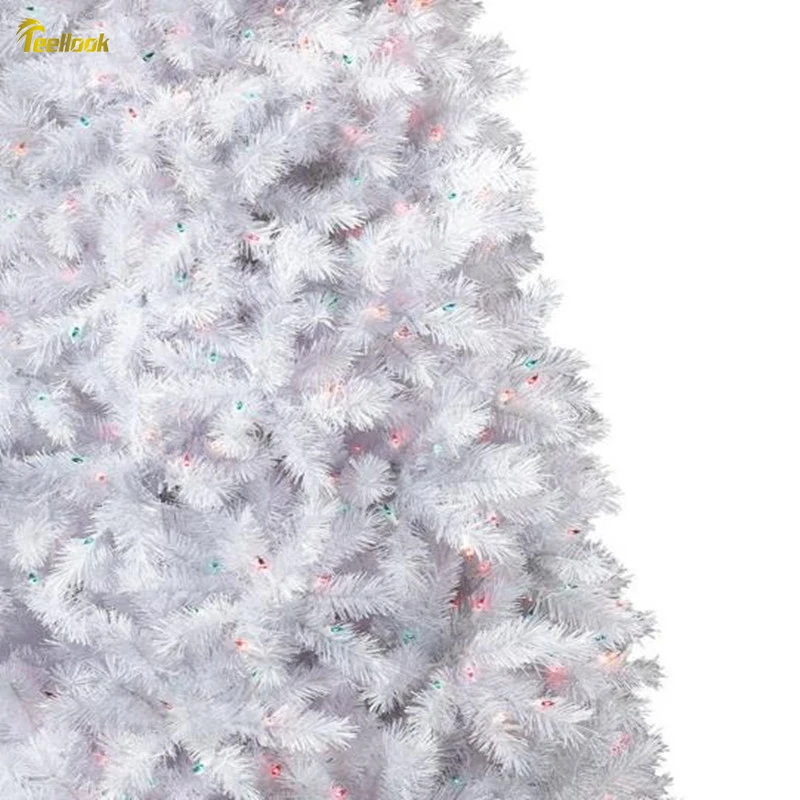 Teellook 1.2 m / 5.0 m Encrypted Glowing White Christmas Tree Christmas Hotel Home Mall Decoration