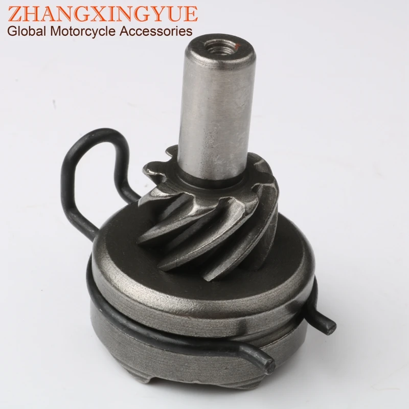 46cm gearbox body & start tooth & spring & gasket for Baotian BT49QT-12A1 12E 12F 12G 9F1 9F3 9R1 GY6 50cc 139QMB 4T