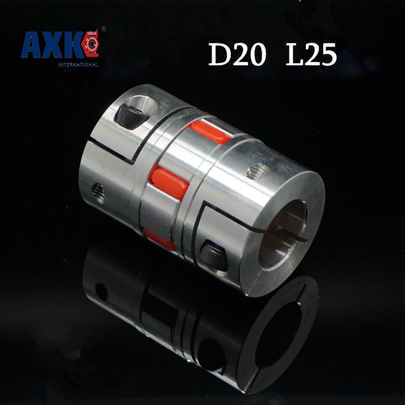 

10pcs 6.35x8mm Cnc Motor Bf Jaw Spider Plum Shaft Coupler Flexible Coupling D20 L25 4mm 5mm 6mm 6.35mm 1/4 .25" 7mm 8mm 10mm