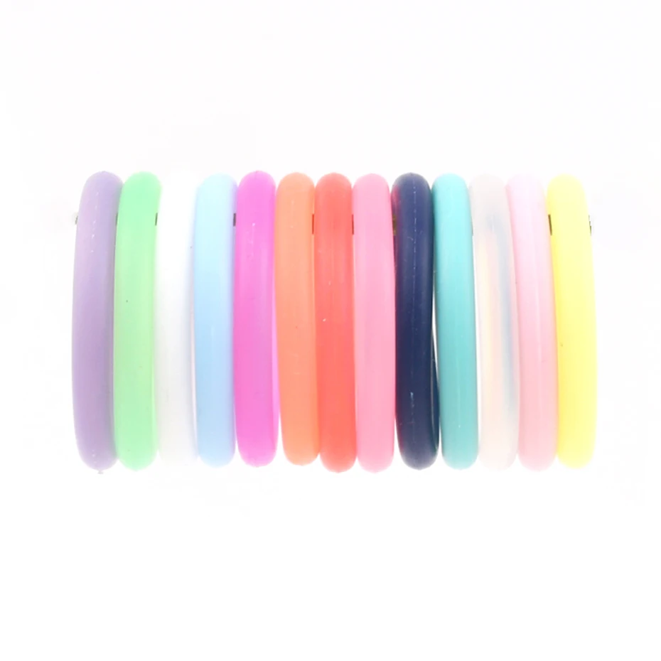 Clip de sucette circulaire en caoutchouc de 22mm, 5 pièces, anneau en Silicone, accessoires pour bébé, porte-sucette factice, adaptateur pour anneau MAM, anneau de dentition pour bébé