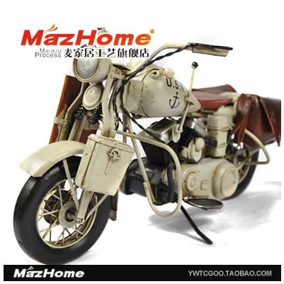 The new 1945 models to do the old-Davidson motorcycles Decoration cafe decoration decorations gift ideas