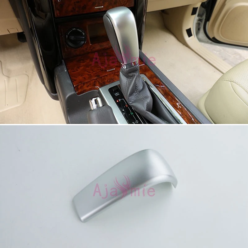 For Toyota Land Cruiser 150 Prado LC150 FJ150 2010-2017 Handle holder Steering Wheel Gear Cover Chrome Car Styling Accessories