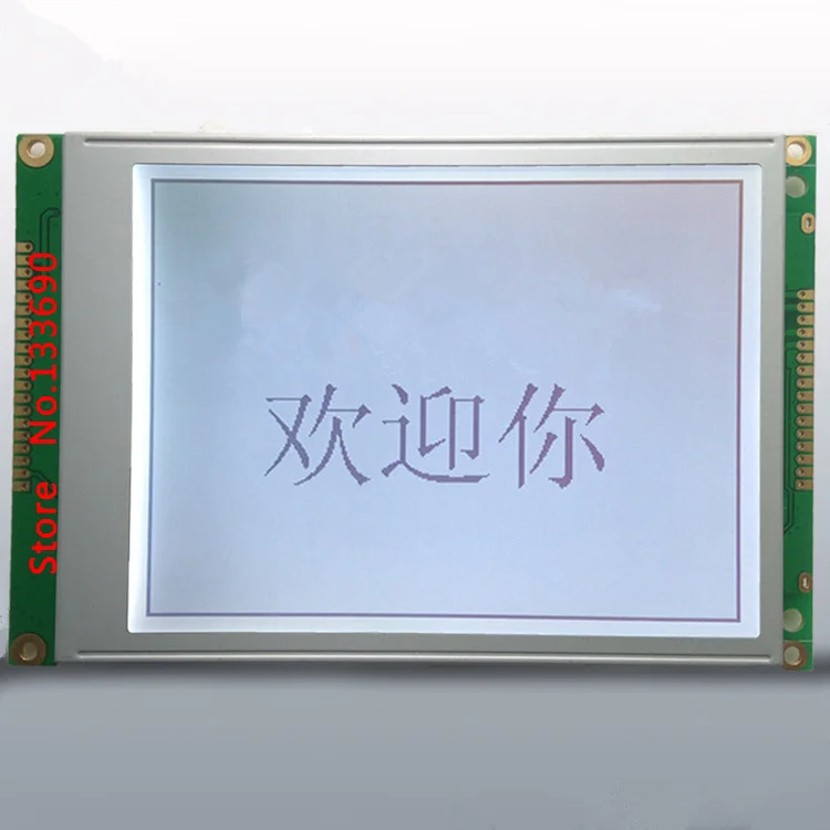 5.7 Inch 320X240 320*240 Graphic Dot LCM CNC LCD Module 8080 Parallel 14Pin FFC Cable LED Blacklight FSTN Grey Display